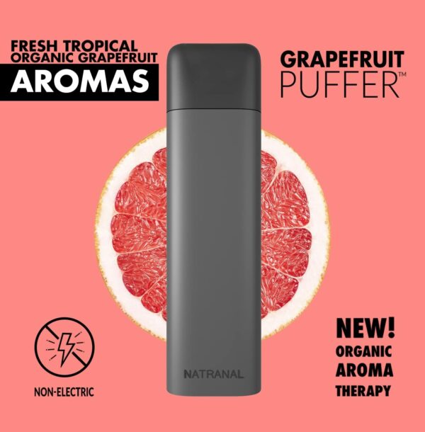 Natranal Grapefruit Puffer Designed to help you Quit Vaping